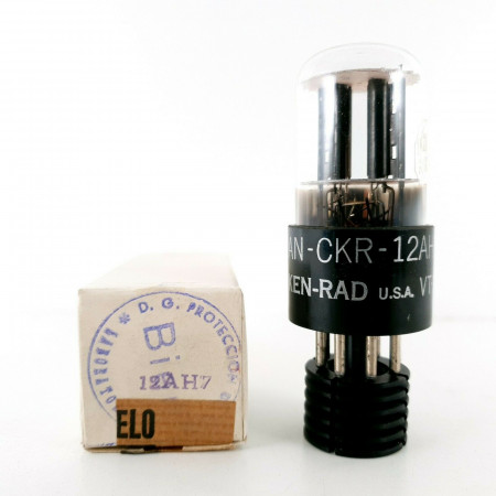 1 X 12AH7GT / VT-207 TUBE. MIXED BRANDS. M55.E109  ES