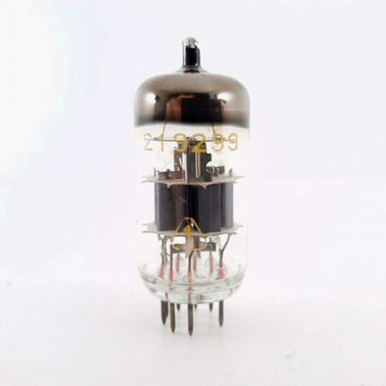 1 X ECC88 TESLA TUBE. 3 MICAS. SOLID GETTER. 1950s RFT PRODUCTION. CQ  ENA