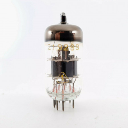 1 X ECC88 TESLA TUBE. 3 MICAS. SOLID GETTER. 1950s RFT PRODUCTION. CQ  ENA