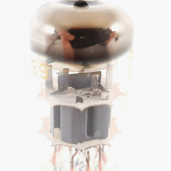 1 X ECC88 TESLA TUBE. 3 MICAS. SOLID GETTER. 1950s RFT PRODUCTION. CQ  ENA