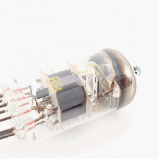 1 X ECC88 TESLA TUBE. 3 MICAS. SOLID GETTER. 1950s RFT PRODUCTION. CQ  ENA