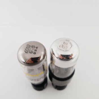 2 X 6SN7GTA/B SYLVANIA TUBE. ANGLED T PLATES. CX  ENA 2