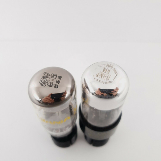 2 X 6SN7GTA/B SYLVANIA TUBE. ANGLED T PLATES. CX  ENA