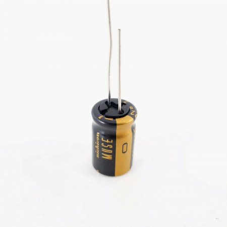 1 X 220uF 25V NICHICON MUSE. NEW HIGH QUALITY CAPACITORS. 14 CQ  ENA