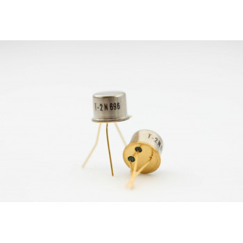 2N696 TRANSISTOR GOLD NOS( New Old Stock ) 1PC. C511U40F040714