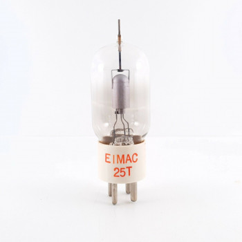 1 X 25T EIMAC TUBE. SILVER PLATES. NOS / NIB CK  ENA 2