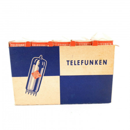 5 X ECF80 TUBE. TELEFUNKEN BRAND. UNOPENED. CA  ENA