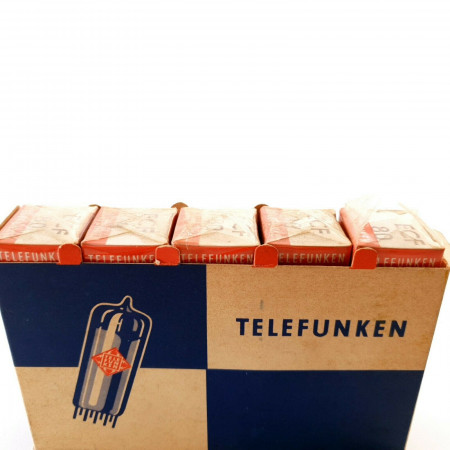 5 X ECF80 TUBE. TELEFUNKEN BRAND. UNOPENED. CA  ENA