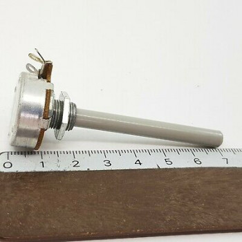 POTENCIOMETRO CARBON POTENTIOMETER 2M2 2,2M  LIN S/I - W/O. 1PC. P18U5