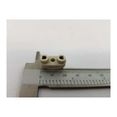 2 X CLAVIJAS HEMBRAS CERAMICAS. 2 X FEMALE PLUGS FOR CONNECTION. RZOC19