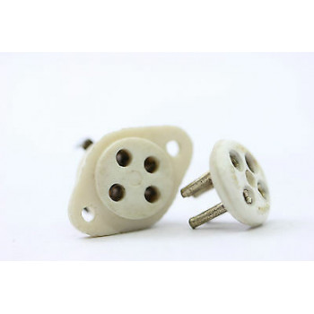 4 PINS SOCKET MALE FEMALE CONNECTION OLD STOCK. ZOCALO 4 PINS MACHO/HEMBRA. ZOC2