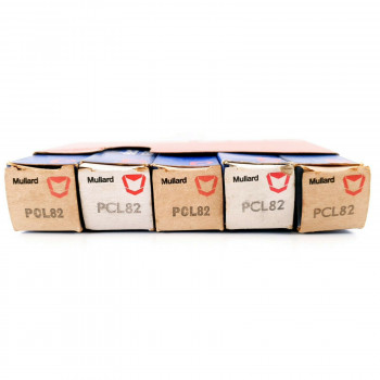 5 X PCL82 TUBE. MULLARD / BRIMAR / SIEMENS BRAND. B-CODES. CA  ENA