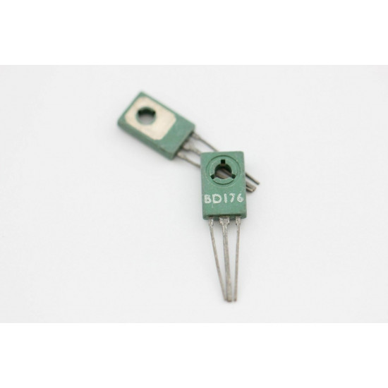 BD176 TRANSISTOR NOS( New Old Stock )GREEN 1PC. C237U7F040414