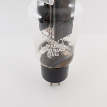 1 X 1815 PHILIPS-MINIWATT TUBE. BLACK PLATES. 1950s PROD. NOS. CY  ENA 2