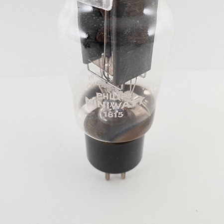 1 X 1815 PHILIPS-MINIWATT TUBE. BLACK PLATES. 1950s PROD. NOS. CY  ENA