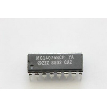 MC14076BCP MOTOROLA INTEGRATED CIRCUIT NOS New Old Stock 1PC C534CU16F161118