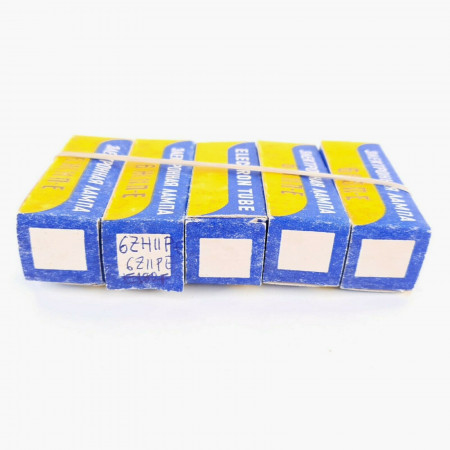 5 X 6Ж11П-E / 6J11P-Ye / E180F TUBE. 1982 RUSSIAN PRODUCTION. CQ  ENA