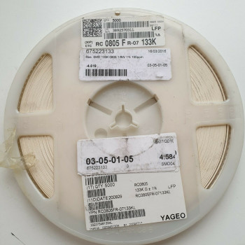 10 x 133K 1/8W 1% 100PPM SMD YAGEO RESISTOR. (R446) CA395U4600F290721