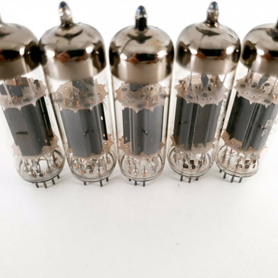 5 X PCL82 TUBE. PHILIPS BRAND. DIMPLE GETTER. CA  ENA