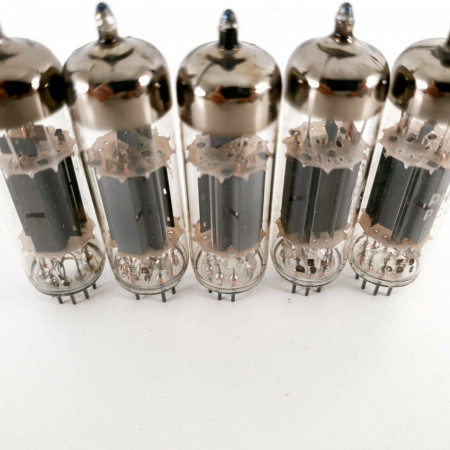 5 X PCL82 TUBE. PHILIPS BRAND. DIMPLE GETTER. CA  ENA