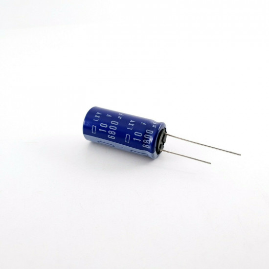 1 x 6800uF 10V 105ºC NIPPON CHEMI-CON ELECTROLYTIC CAPACITOR. CA390U500F290621