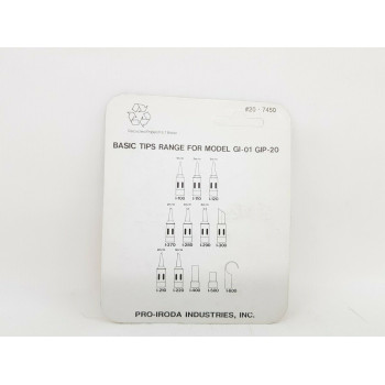 IRODA IRON PLATED TIP I-10 FOR PORTABLE GAS WELDING PEN GI-01 GIP-20 MODEL 2