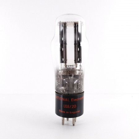 1 X U18/20 NATIONAL TUBE. BLACK PLATES. BRITISH PRODUCTION. AK  ENA