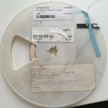 10 x 232K 1/4W 1% 100PPM SMD RESISTOR. (R449) CA395U200F290721