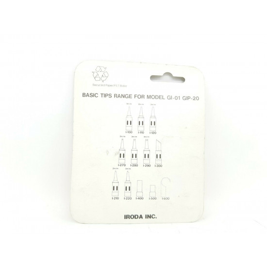 IRODA IRON PLATED TIP I-11 FOR PORTABLE GAS WELDING PEN GI-01 GIP-20 MODEL