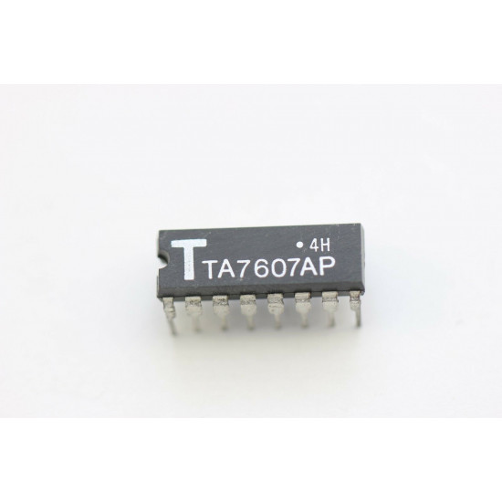 TA7607AP INTEGRATED CIRCUIT NOS ( New Old Stock )1PC. C533CU6F300119