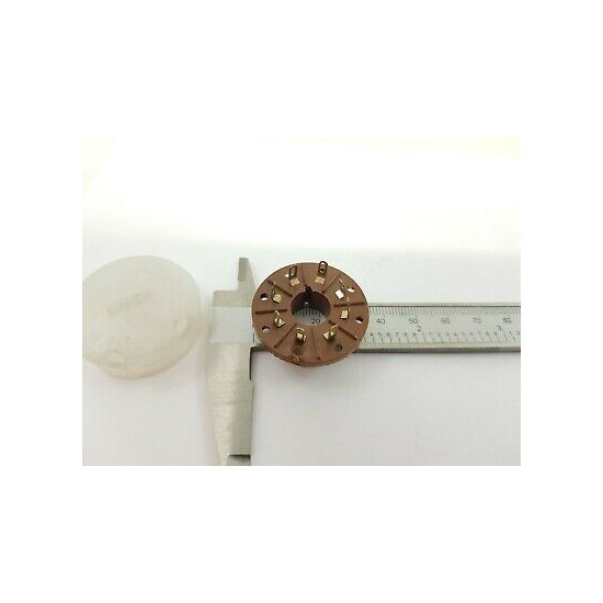 8 PINS BAKELITE SOCKET. ZOCALO  8 PINS BAQUELITA. ZOC19