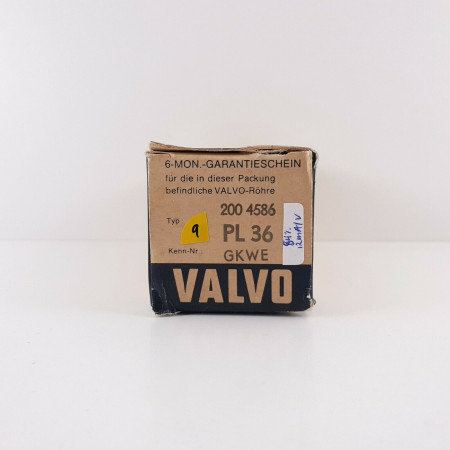 1 X PL36 VAVLO TUBE. B-CODES. 84%. 9. CH47