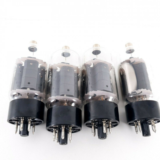 4 X 8068K TUBE. GE BRAND. 1970s PRODUCTION. MATCHED QUAD. CH  ENA