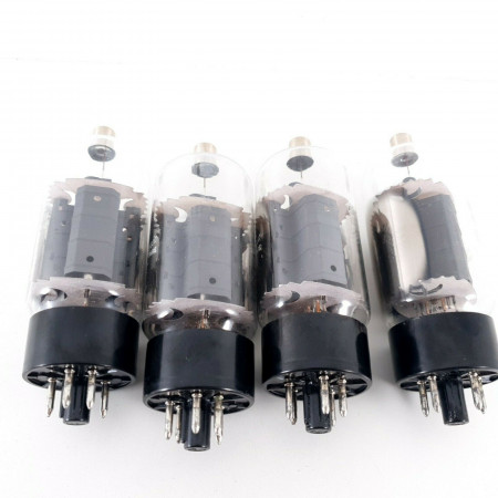 4 X 8068K TUBE. GE BRAND. 1970s PRODUCTION. MATCHED QUAD. CH  ENA