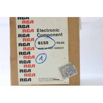6155 TUBE. RCA BRAND TUBE. NOS / NIB.  RC1