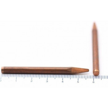 COPPER SOLDERING IRON TIP 5MM 40W. 1PC. CA243U2F180417