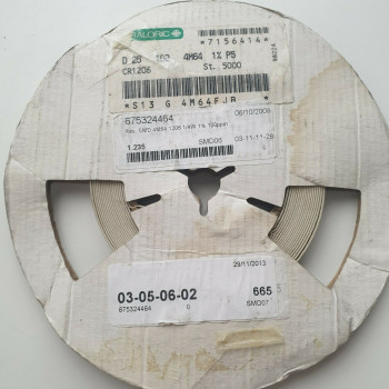 10 x 4.64M 1/4W 1% 100PPM SMD DRALORIC RESISTOR. (R412) CA395U1200F280721