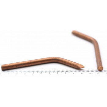 ANGLED COPPER SOLDERING IRON TIP 7MM 80W. 1PC. CA243U56F180417