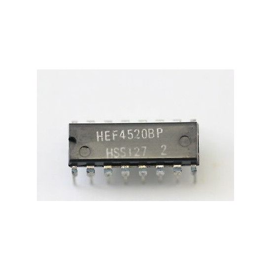 HEF4520BP INTEGRATED CIRCUIT NOS (New Old Stock) 1PC C58U1F280918