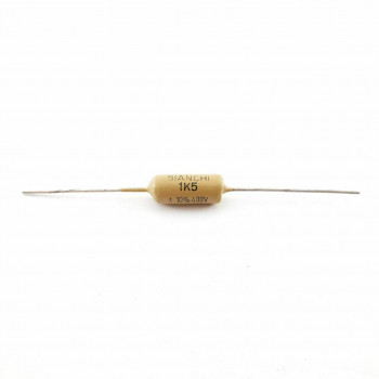1 X 1.5K 1K5 1500pF 0.0015uF 400V 10% MULLARD MUSTARD (BIANCHI PHILIPS)  MMC