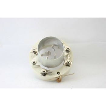 FU5 845 211 805 810 VT4C 4 PIN CERAMIC JUMBO TUBE SOCKET G U4J. US MADE.  ZOC21