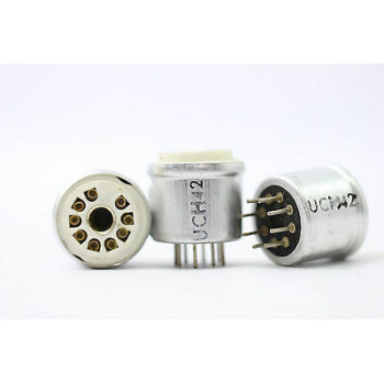CONVERTER SOCKET UCH81 TO UCH42 TUBE. ZOCALO CONVERSOR DE UCH81 A UCH42. 1PC.