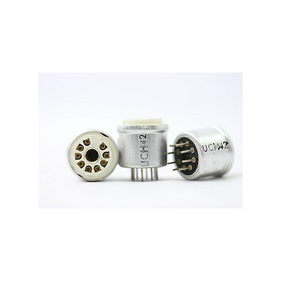 CONVERTER SOCKET UCH81 TO UCH42 TUBE. ZOCALO CONVERSOR DE UCH81 A UCH42. 1PC.