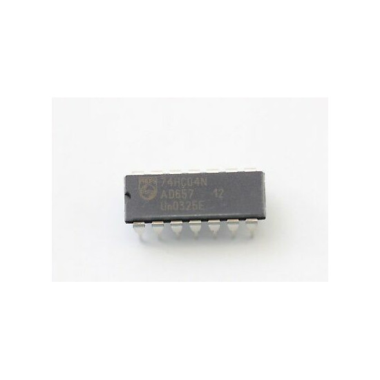 74HC04N PHILIPS INTEGRATED CIRCUIT NOS (New Old Stock) 1PC C139U69F280918