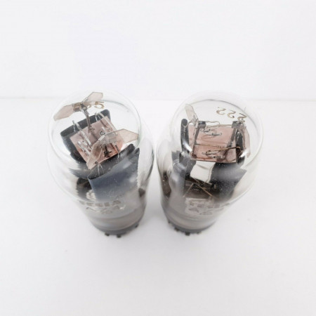 2 X AZ4 TESLA TUBE. 1959 PRODUCTION. INVERTED D-GETTER. CQ  ENA