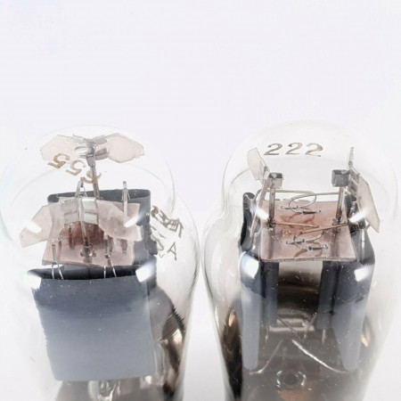 2 X AZ4 TESLA TUBE. 1959 PRODUCTION. INVERTED D-GETTER. CQ  ENA