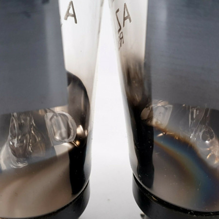 2 X AZ4 TESLA TUBE. 1959 PRODUCTION. INVERTED D-GETTER. CQ  ENA