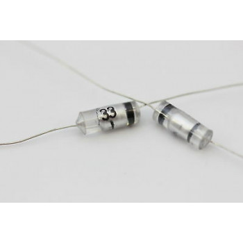 STYROFLEX CAPACITOR SIEMENS 33pF 630V 5% NOS (New Old Stock) 3PC.CA5U37F280721