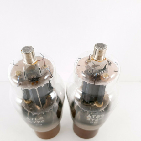 2 X 4Y25 TUBE. ATES BRAND. DUAL GETTER. MATCHED & BALANCED PAIR. CH  ENA