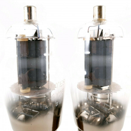 2 X 4Y25 TUBE. ATES BRAND. DUAL GETTER. MATCHED & BALANCED PAIR. CH  ENA